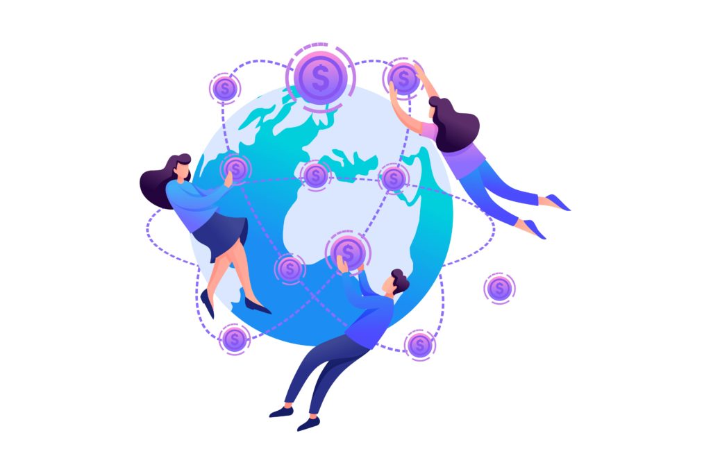 Abertura de Empresa em 2023 5 Concept International Investment Company. Flat 2d Character. Concept For Web Design - Contabilidade Digital para todo o Brasil | GG Contabilidade