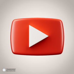 Youtube Logo Icon Isolated 3d Render Illustration - Contabilidade Digital para todo o Brasil | GG Contabilidade
